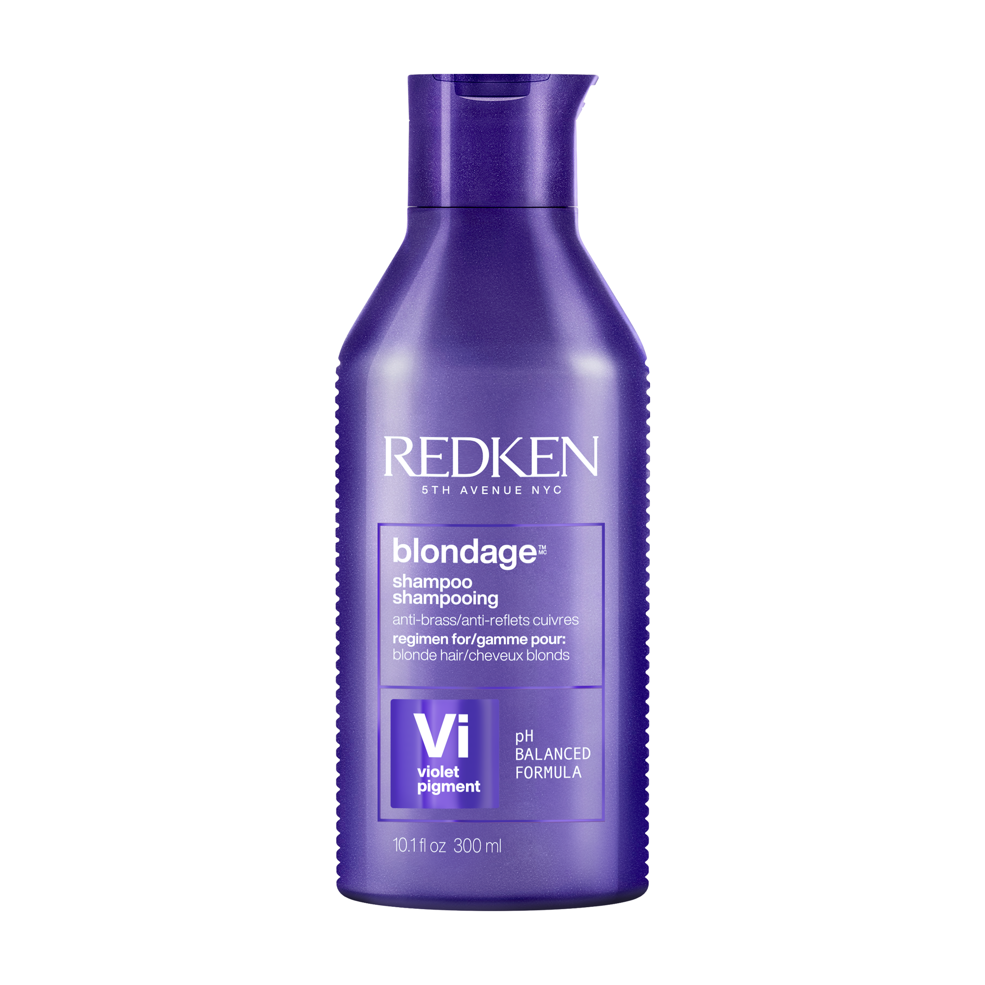 Szampon z fioletowym pigmentem